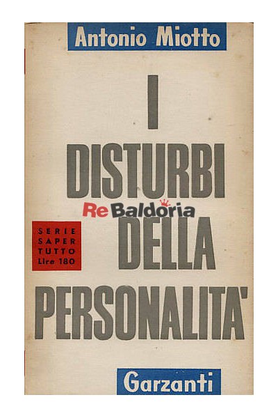 I disturbi della personalità