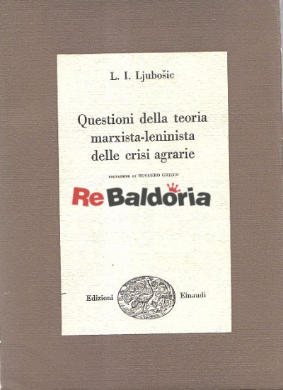 Questioni della teoria marxista-leninista