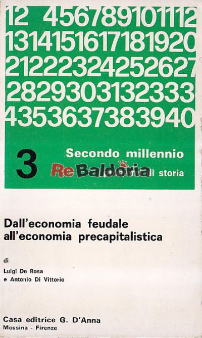 Dall'economia feudale all'economia precapitalistica