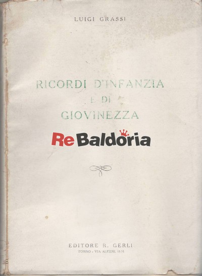 Ricordi d'infanzia e di giovinezza