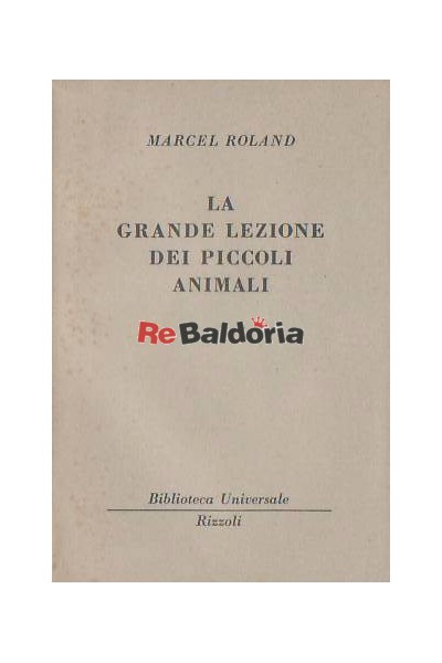 La Grande Lezione Dei Piccoli Animali