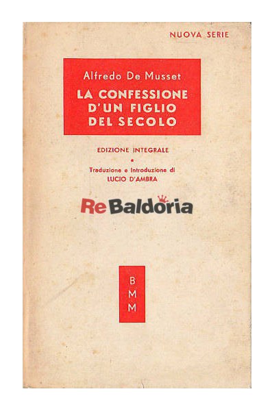 La confessione d'un figlio del secolo