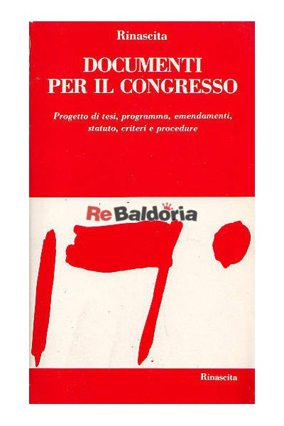 Rinascita Documenti per il congresso