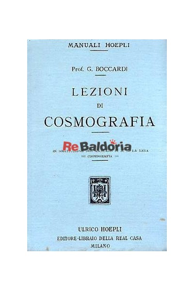 Lezioni di cosmografia