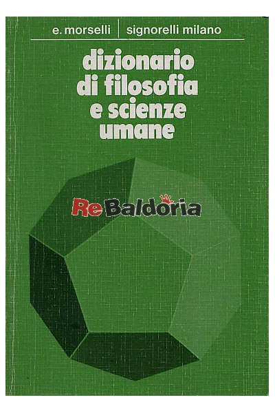 Dizionario di filosofia e scienze umane